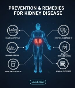 কিডনি রোগের প্রতিরোধ এবং প্রতিকার